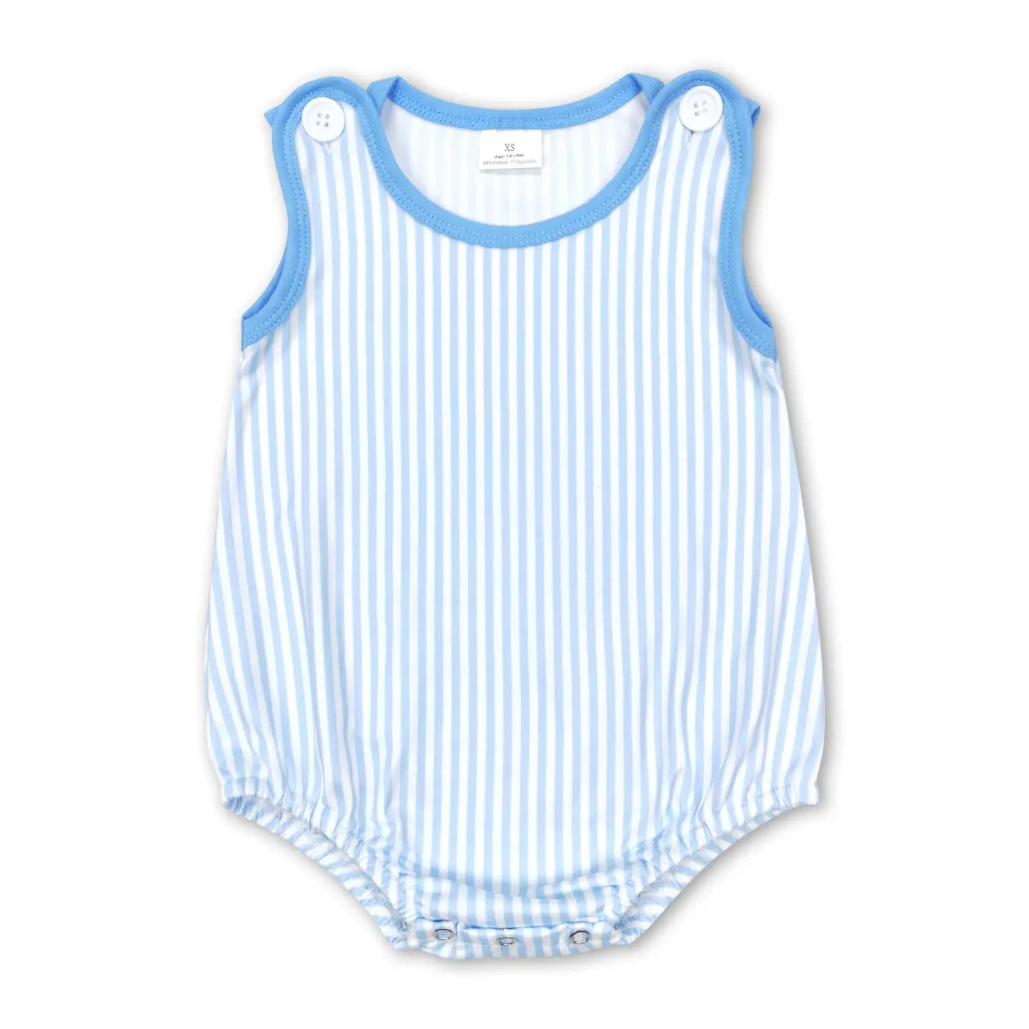 Boys Striped Romper
