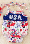 Sequin USA Onesie